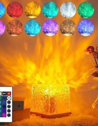 Diamond Cut Acrylic Water Ripple Light Projector
