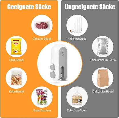 Mini sealing machine used for snacks, spices and dry fruits