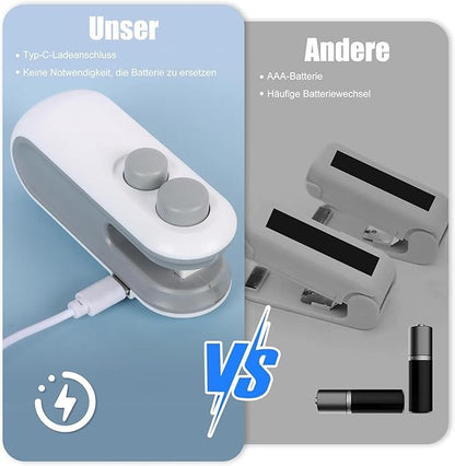 Mini sealing machine compared with regular sealers